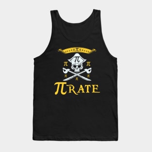 Pi rate Pirate Math Tank Top